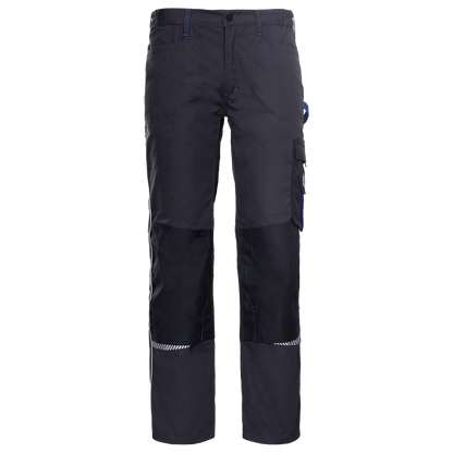 Pantaloni de lucru PRISMA GRI/ALBASTRU REGAL - 1