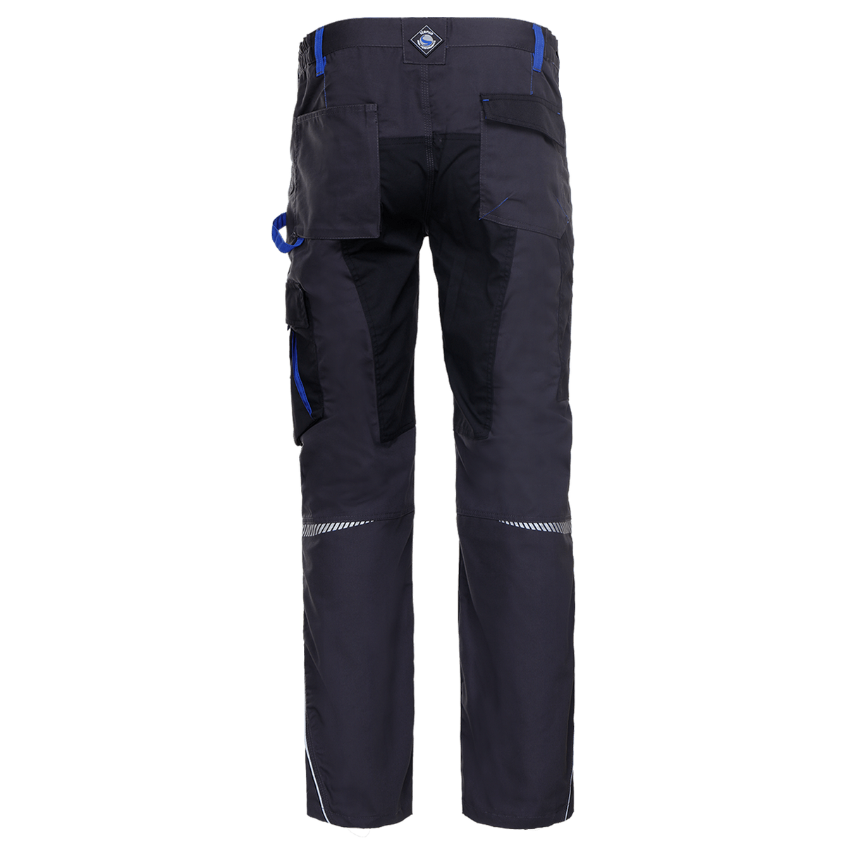 Pantaloni de lucru PRISMA GRI/ALBASTRU REGAL - 2
