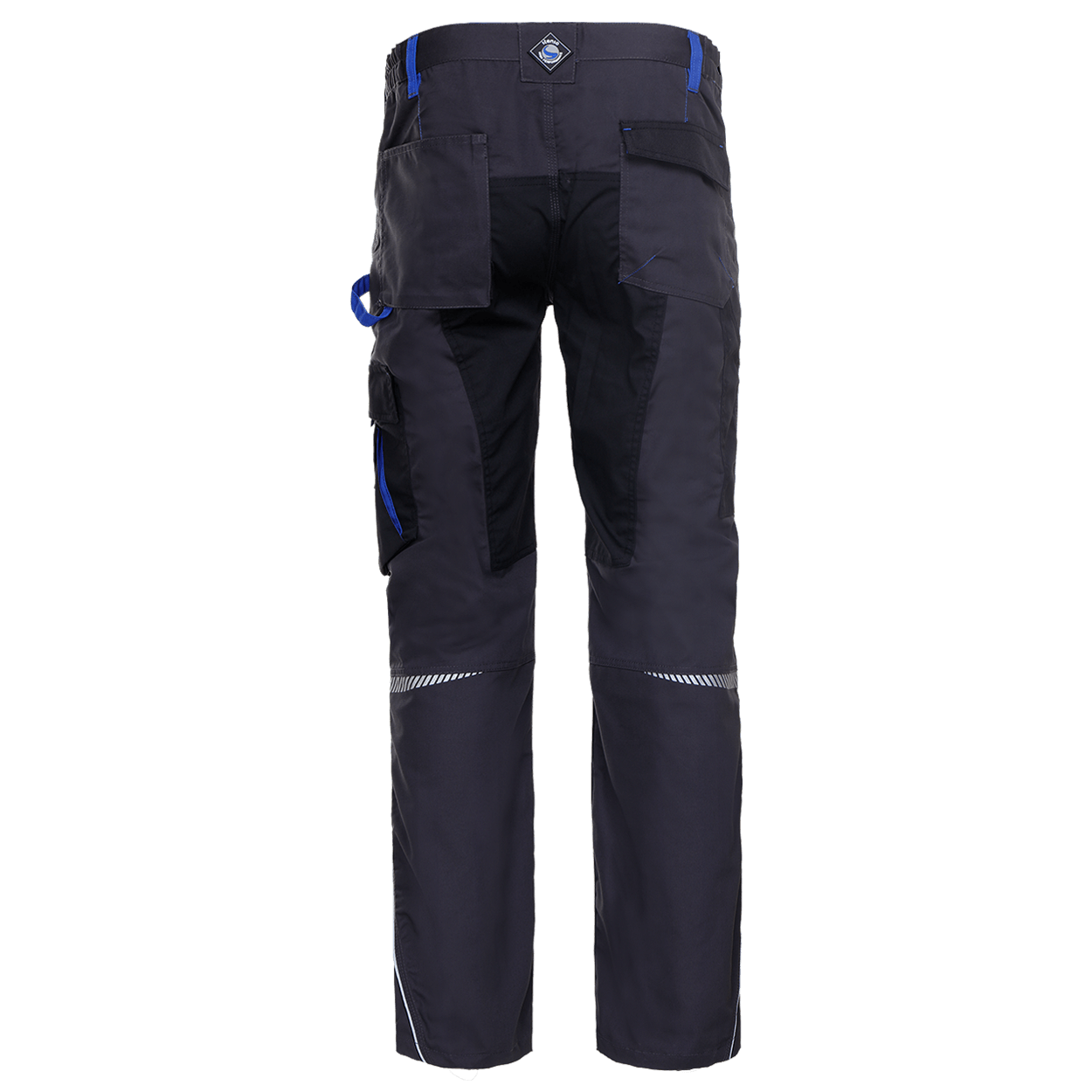 Pantaloni de lucru PRISMA GRI/ALBASTRU REGAL - 2