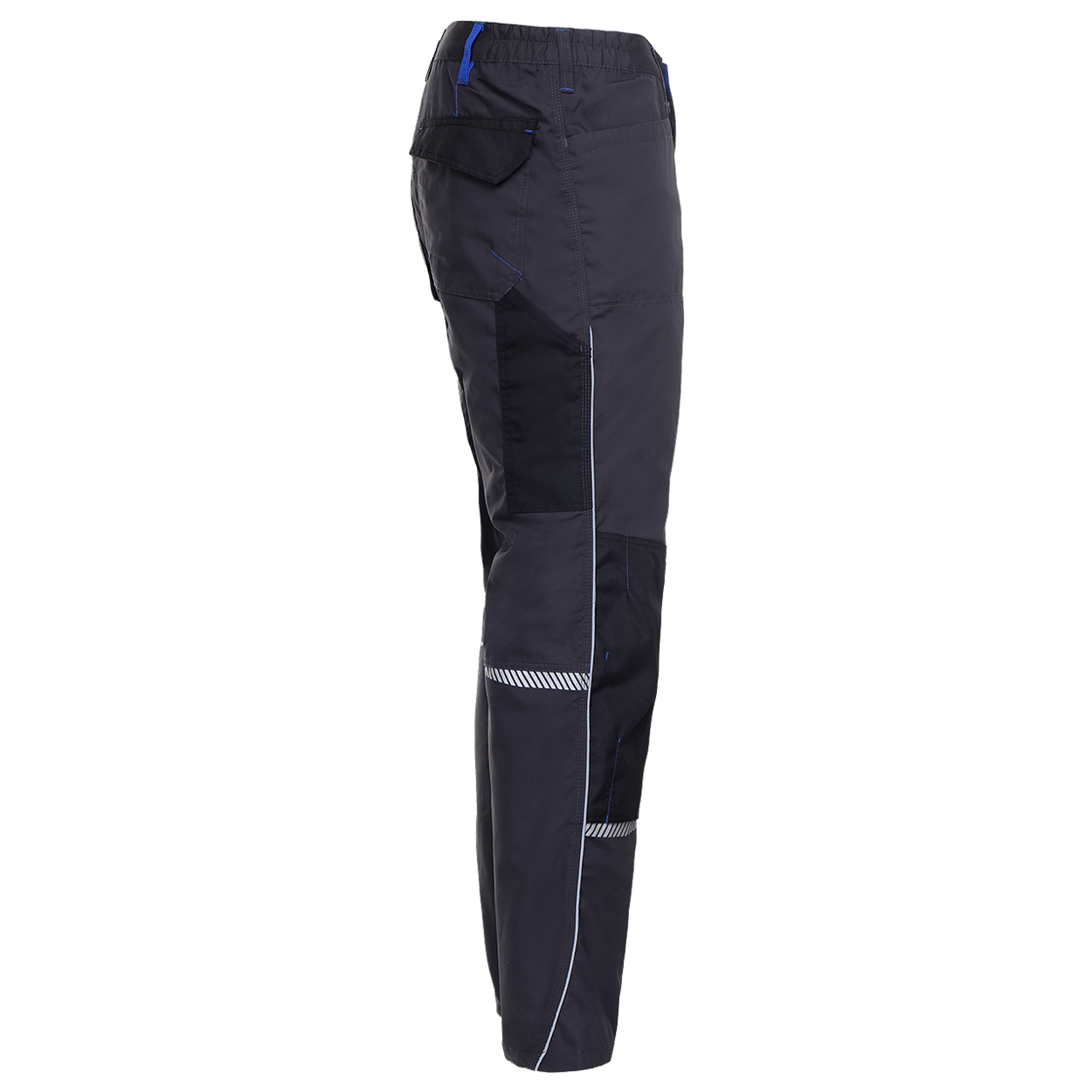 Pantaloni de lucru PRISMA GRI/ALBASTRU REGAL - 4