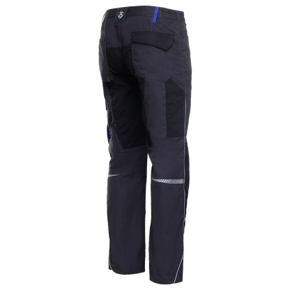 Pantaloni de lucru PRISMA GRI/ALBASTRU REGAL - 5