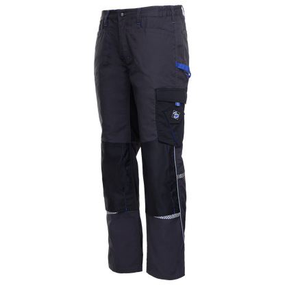 Pantaloni de lucru PRISMA GRI/ALBASTRU REGAL - 6