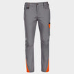 Pantaloni de lucru PRISMA LIGHT STRETCH GRI/PORTOCALIU - 1