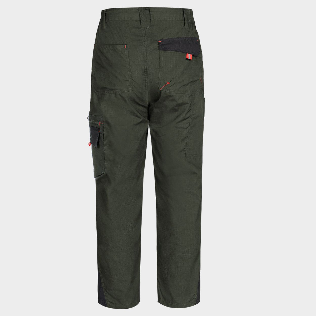 Pantaloni de lucru PRISMA LIGHT STRETCH KAKI/NEGRU - 2