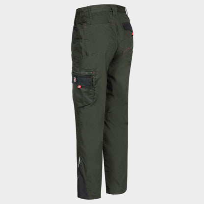 Pantaloni de lucru PRISMA LIGHT STRETCH KAKI/NEGRU - 5
