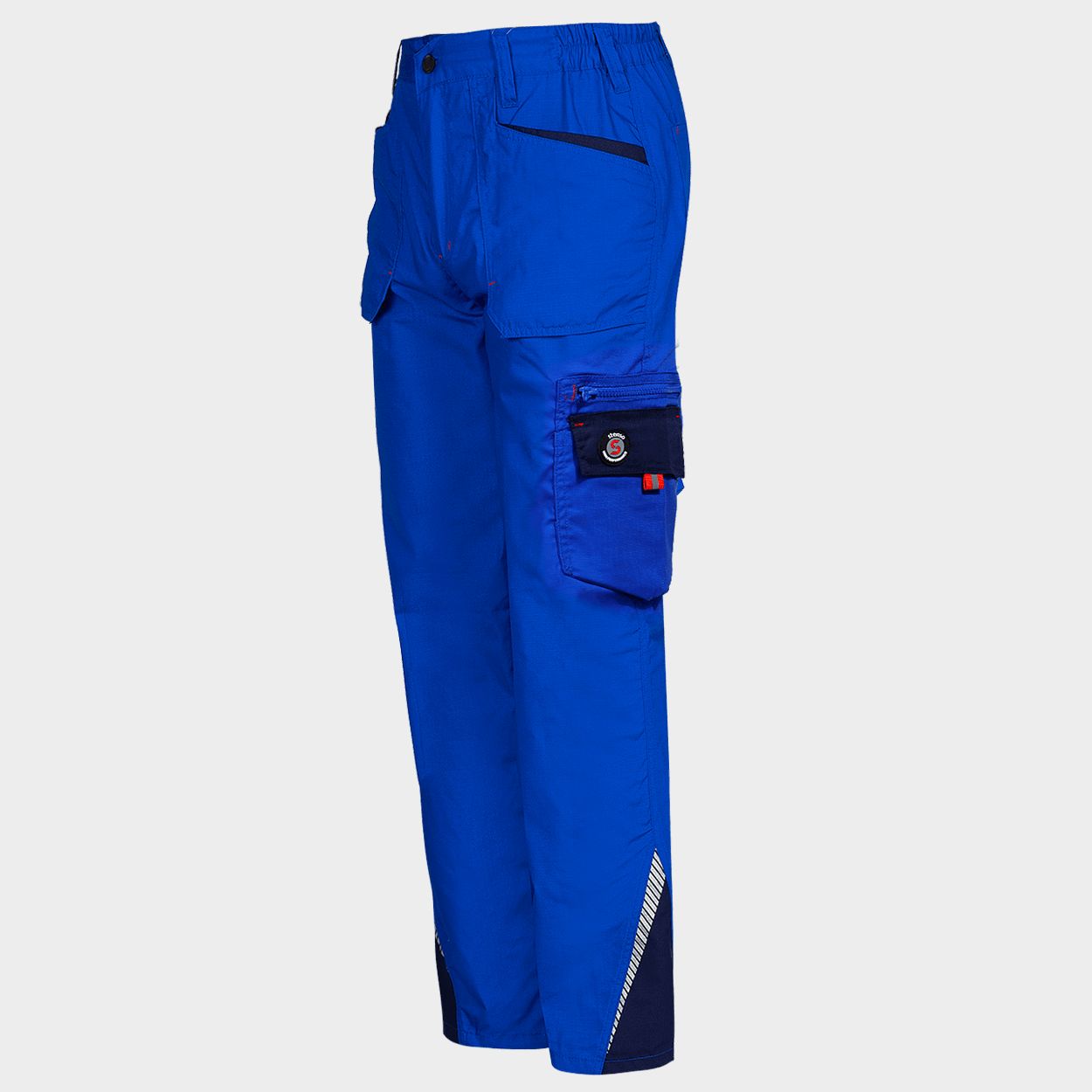 Pantaloni de lucru PRISMA LIGHT STRETCH ALBASTRU REGAL/ALBASTRU ÎNCHIS - 3