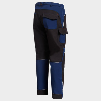 Work trousers PRISMA SOFTSHELL 2.0 BLACK/DARK BLUE - 8