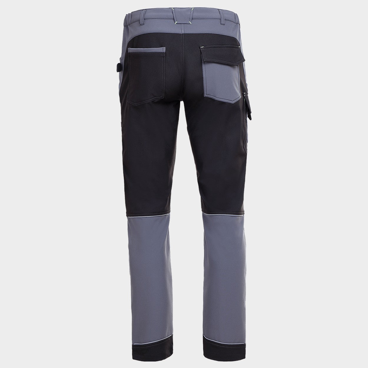 Pantaloni de lucru PRISMA SOFTSHELL 2.0 NEGRU/GRI - 4