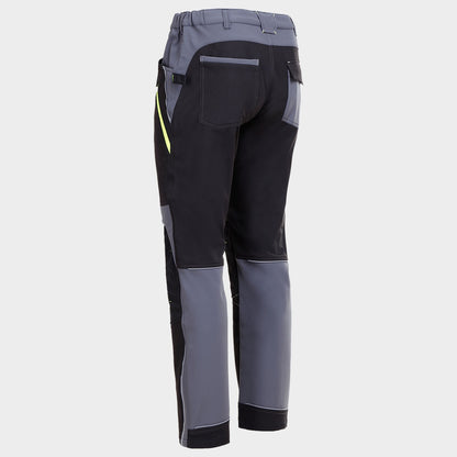 Pantaloni de lucru PRISMA SOFTSHELL 2.0 NEGRU/GRI - 7