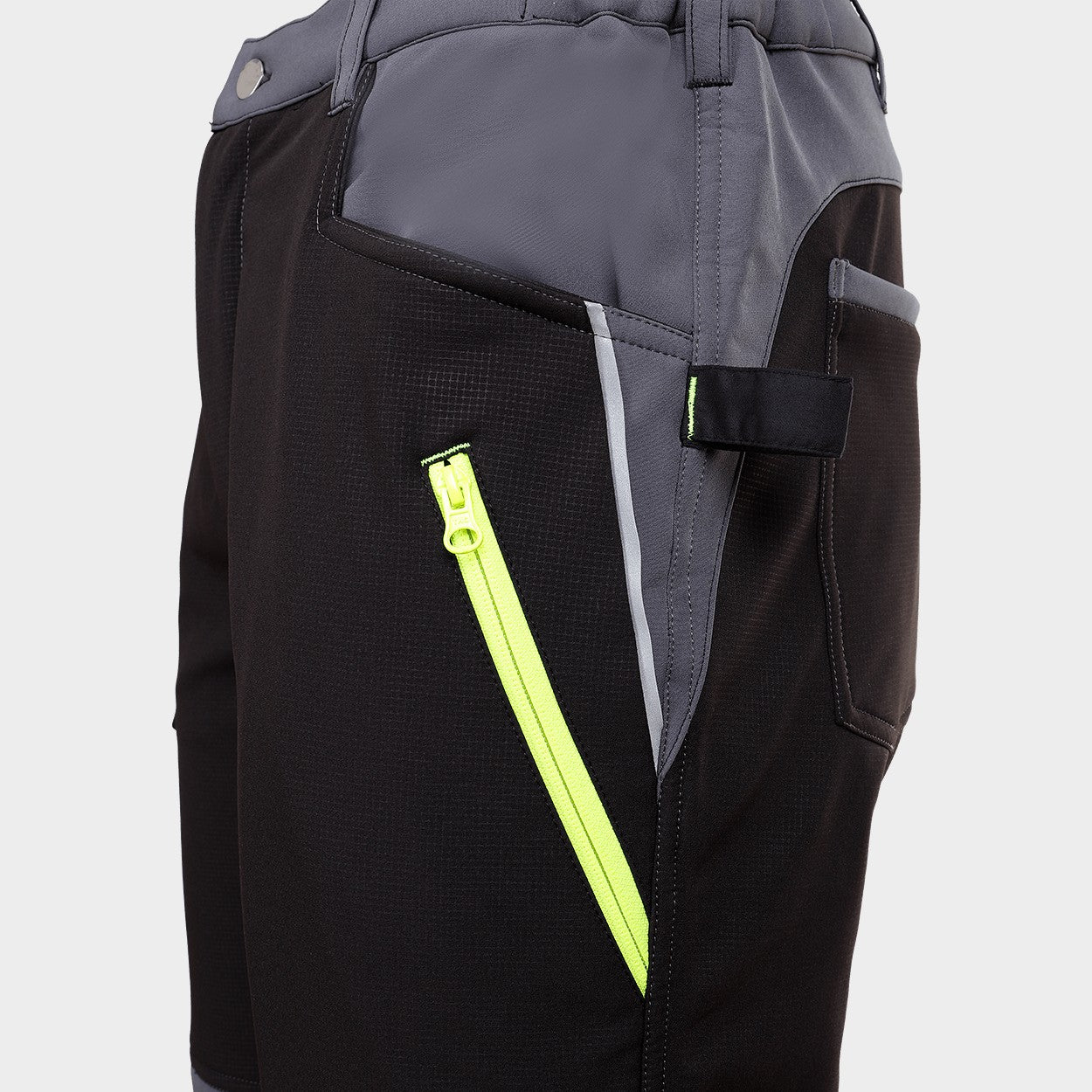 Pantaloni de lucru PRISMA SOFTSHELL 2.0 NEGRU/GRI - 9