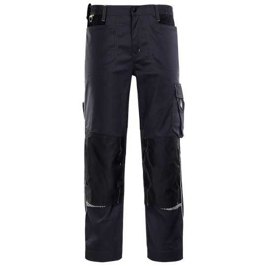Pantaloni de lucru PRISMA SPANDEX GRI/NEGRU - 1