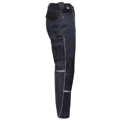 Работен панталон PRISMA SPANDEX GREY/BLACK - 3