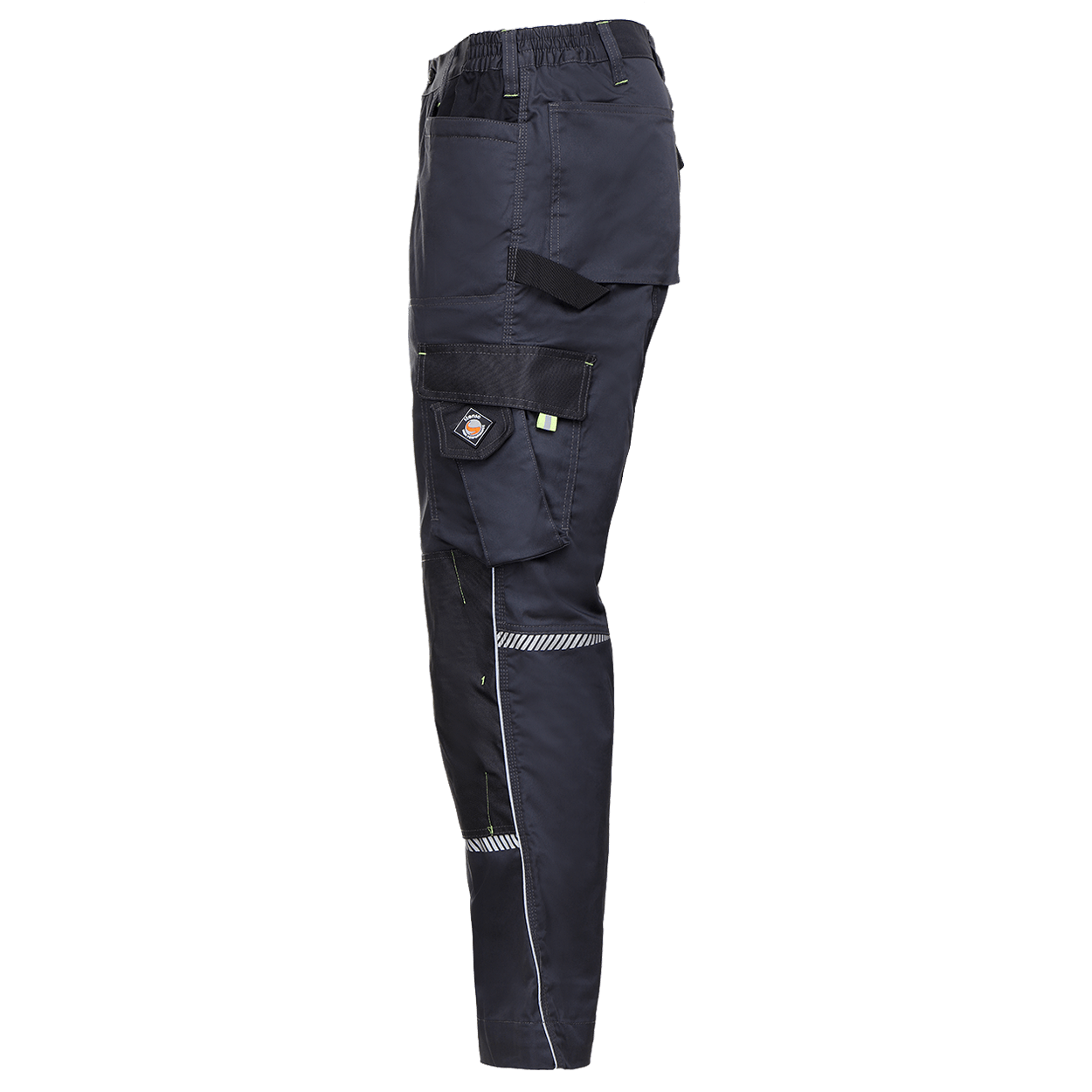 Работен панталон PRISMA SPANDEX GREY/BLACK - 4