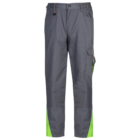Pantalon de lucru PRISMA VARĂ GRI/VERDE - 1