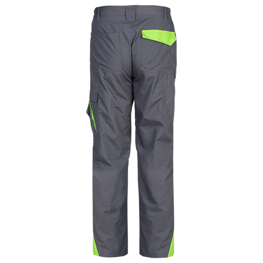 Pantalon de lucru PRISMA VARĂ GRI/VERDE - 2