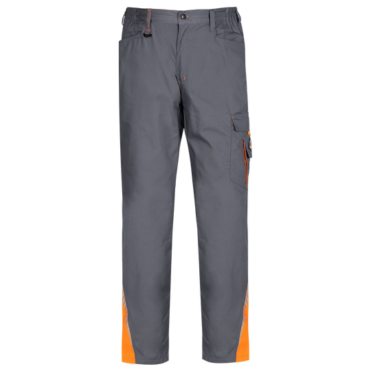 Работен панталон PRISMA SUMMER GREY/ORANGE - 1