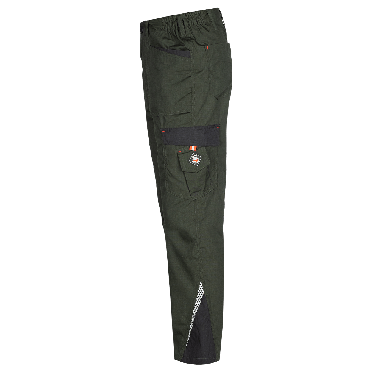 Παντελόνι εργασίας PRISMA SUMMER OLIVE/BLACK - 4