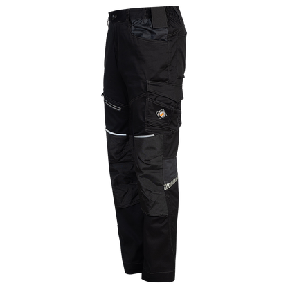 Pantaloni de lucru REVOLT 4STRETCH NEGRU/GRI ÎNCHIS/GRI - 5