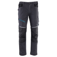 Pantaloni de lucru REVOLT 4STRETCH GREY/BLACK/PETROL
