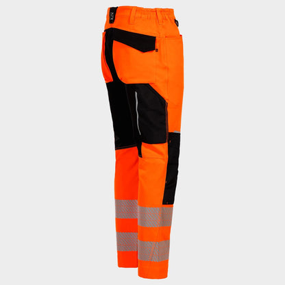 Pantaloni de lucru REVOLT HV 4STRETCH ORANGE - 4
