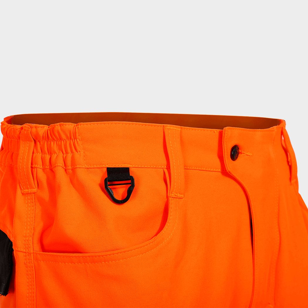 Pantaloni de lucru REVOLT HV 4STRETCH ORANGE - 7