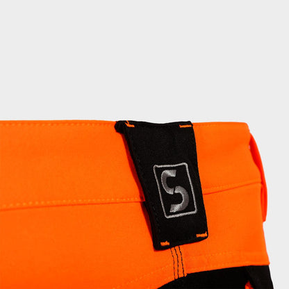 Pantaloni de lucru REVOLT HV 4STRETCH ORANGE - 8
