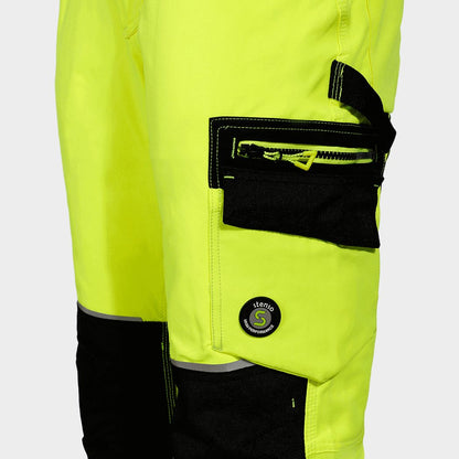 Pantaloni de lucru REVOLT HV 4STRETCH YELLOW - 6