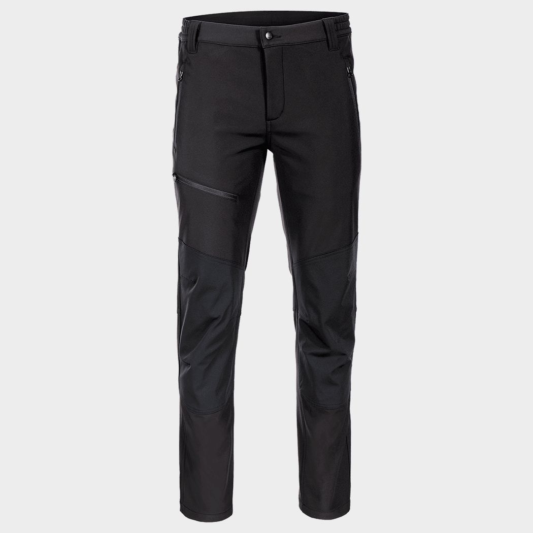 Pantaloni de lucru REVOLT SOFTSHELL BLACK - 1