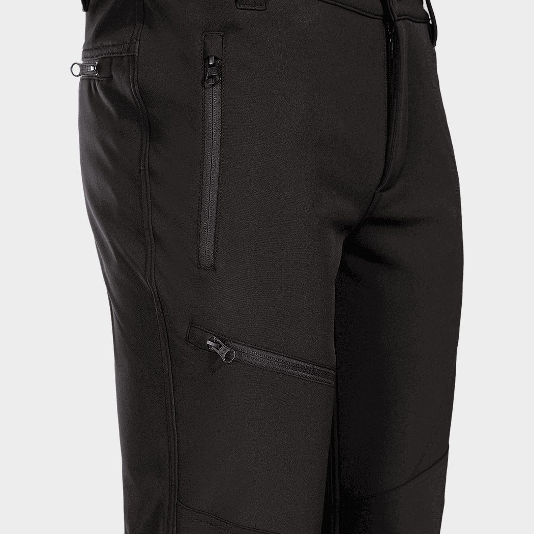 Pantaloni de lucru REVOLT SOFTSHELL BLACK - 4