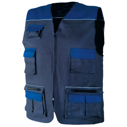Vestă de lucru ASIMO ALBASTRU - 1