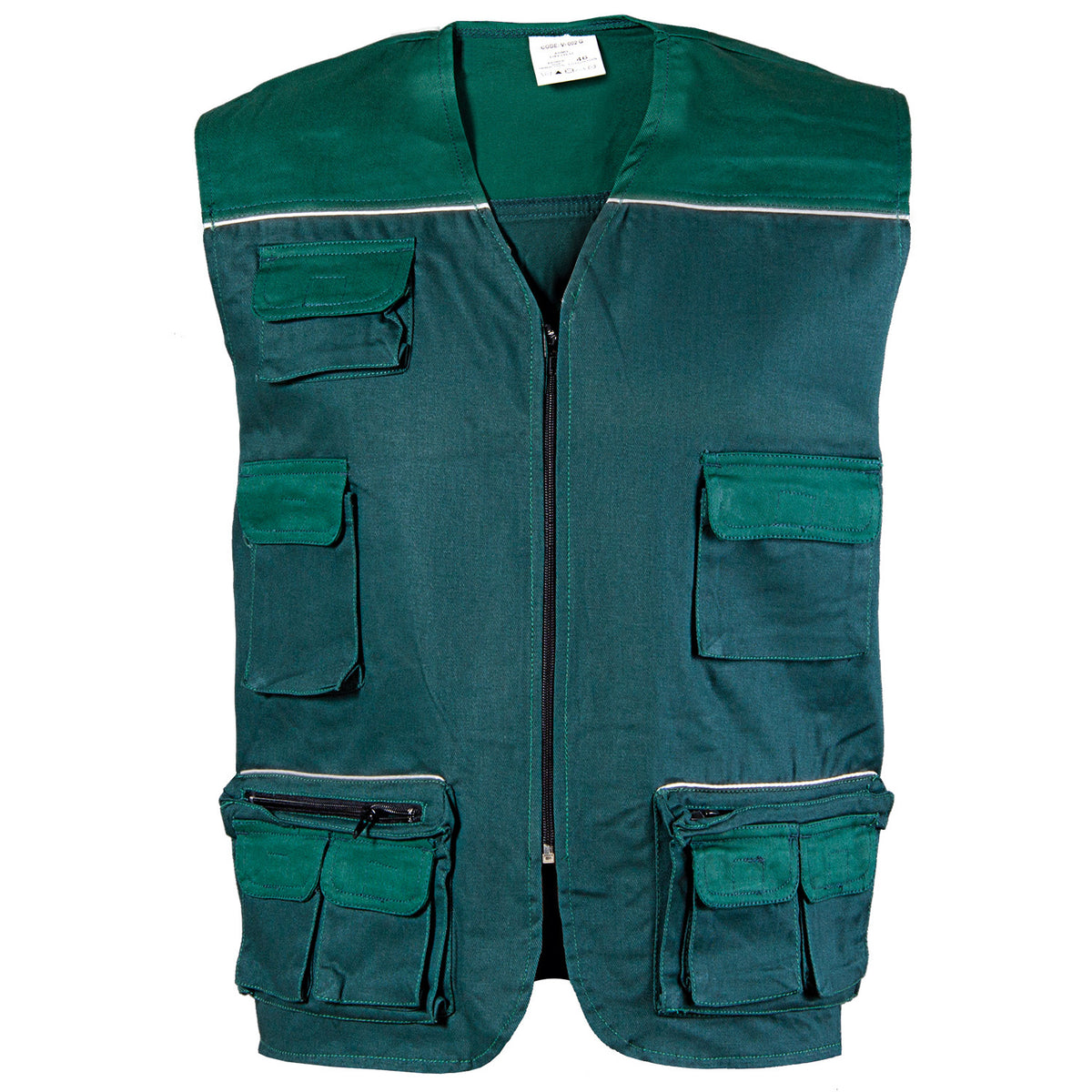 Vestă de lucru ASIMO VERDE - 1