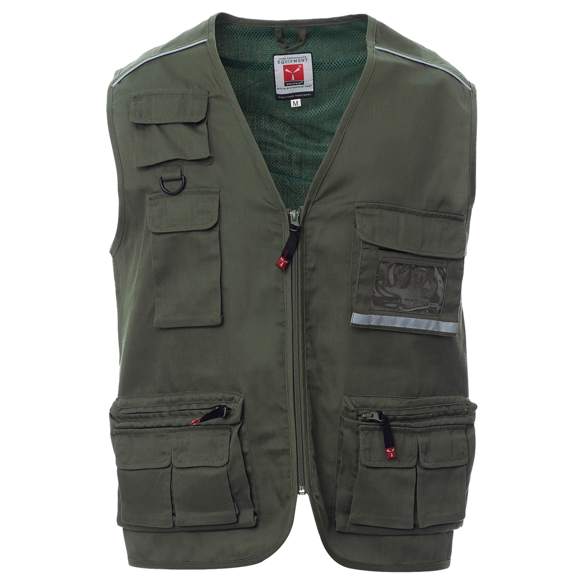 Vestă de lucru PAYPER POCKET VERDE