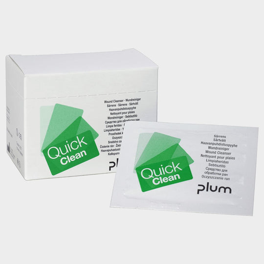 Șervețele pentru curățarea rănilor PLUM QUICKCLEAN BOX