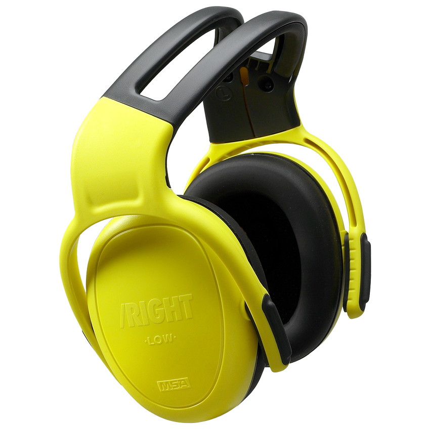 Căști antifonice LEFT/RIGHT 24 dB YELLOW - 2