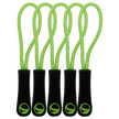 Zipper puller VERDE 5 buc